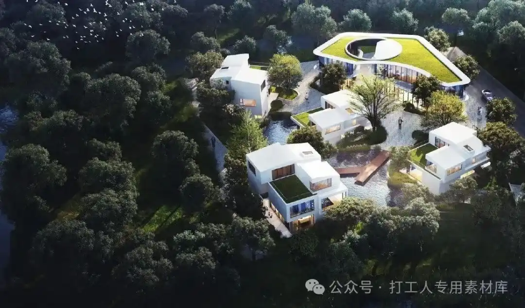  南京浦口区西埂莲乡景区重要节点概念性设计（117P，38M）【WB1030】