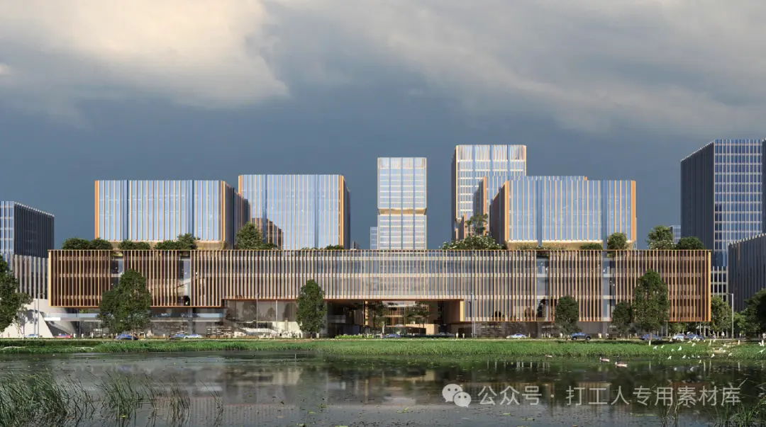 华能雄安总部办公基地概念性建筑设计方案（117P，102M）【WB932】