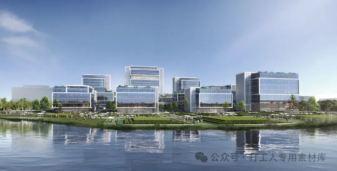 杭州南湖智能科创产业园工业上楼未来厂房绿谷规划方案(210P,360M)【WB916】