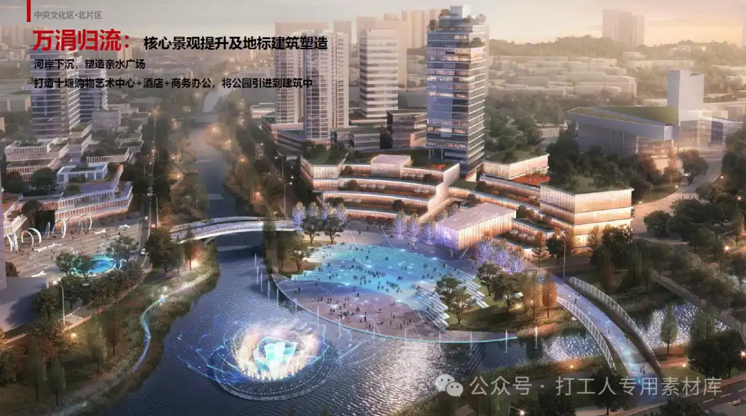 十堰市中央文化区规划及城市设计（88P，21M）【WB904】