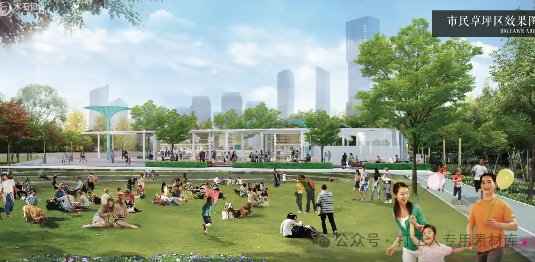 西安曲江南三环运动公园方案设计【水石】（161P，183M）【WB983】