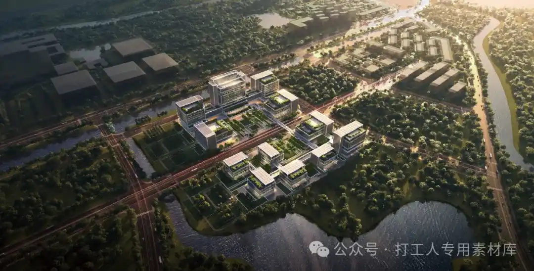 杭州南湖智能科创产业园工业上楼未来厂房绿谷规划方案(210P,360M)【WB916】