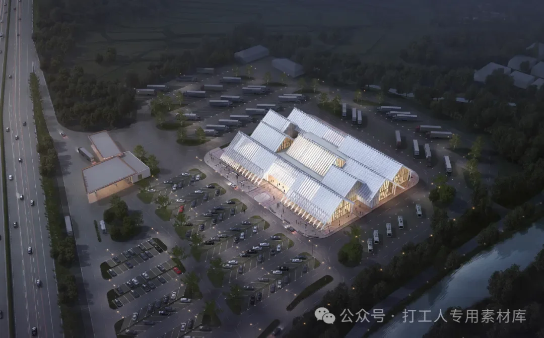 浙江余姚高速服务区休息站设计方案 （53P，85M）【WB1130】