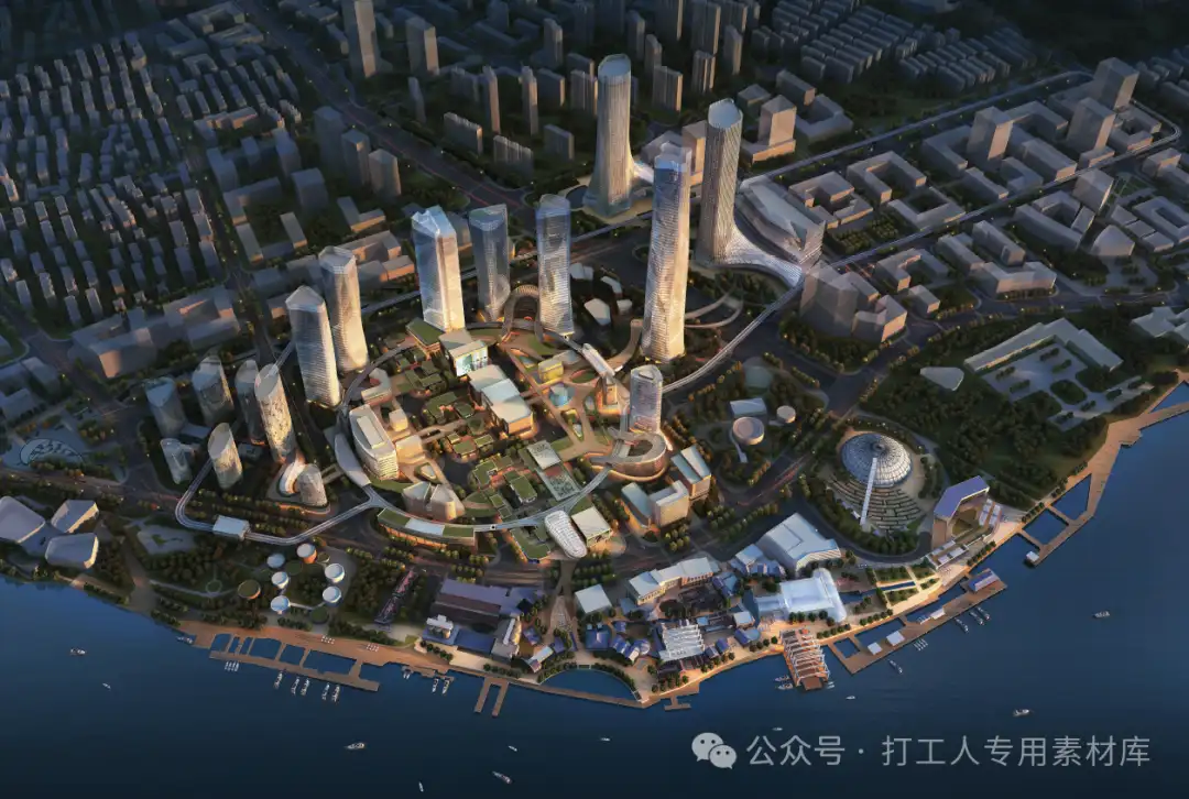 上海徐汇西岸传媒港城市设计及整体建设方案（194P，297M）【WB1059】