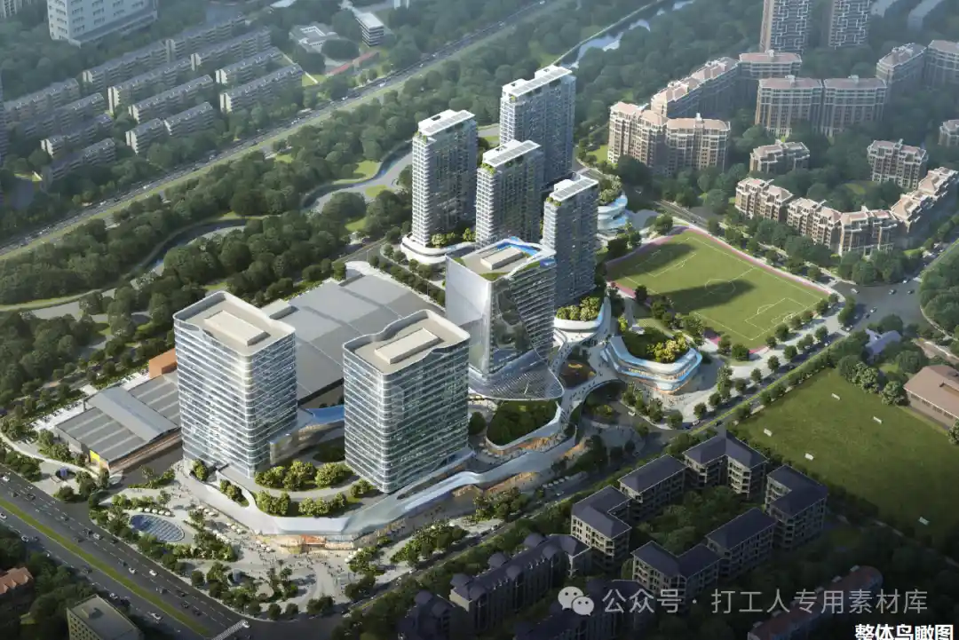 上海金桥碧云国际社区08街坊综合体项目概念方案(149P,55M)【WB941】