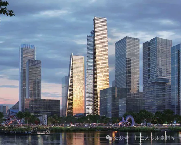  深圳双菱中心T7T9办公建筑设计方案 【BIG】 （280P，84M）【WB1074】