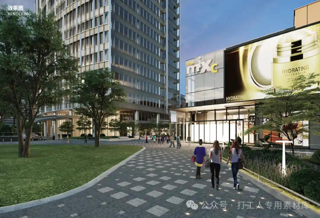 上海浦东新区世博板块B06项目万象城100%方案设计（125P，46M）【WB1123】