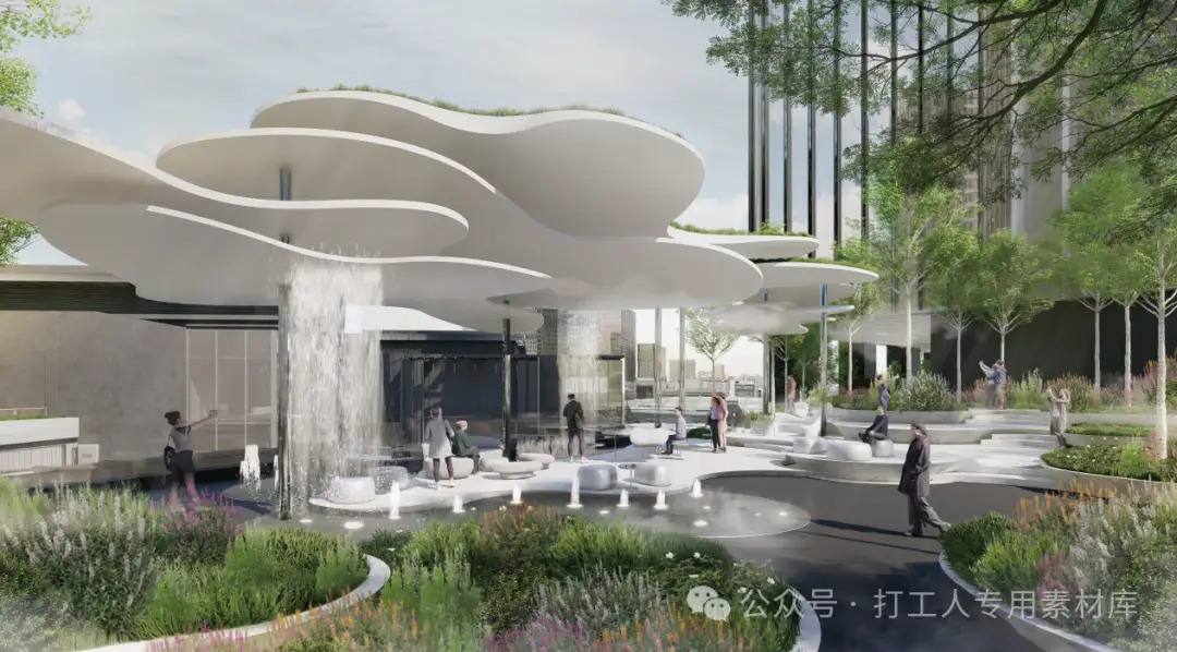 成都麓山国际社区项目架空层景观概念设计（103P，159M）【WB924】