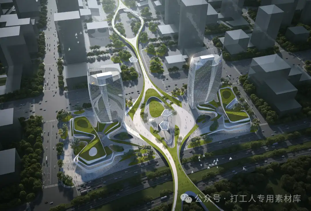 武汉长江新区创新发展中心建筑设计方案（87P，167M）【WB1066】