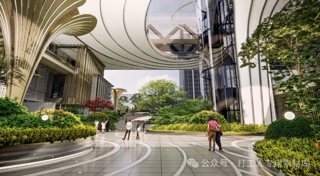 益丰大药房第二总部项目景观概念设计(92P,92M)【WB1038】