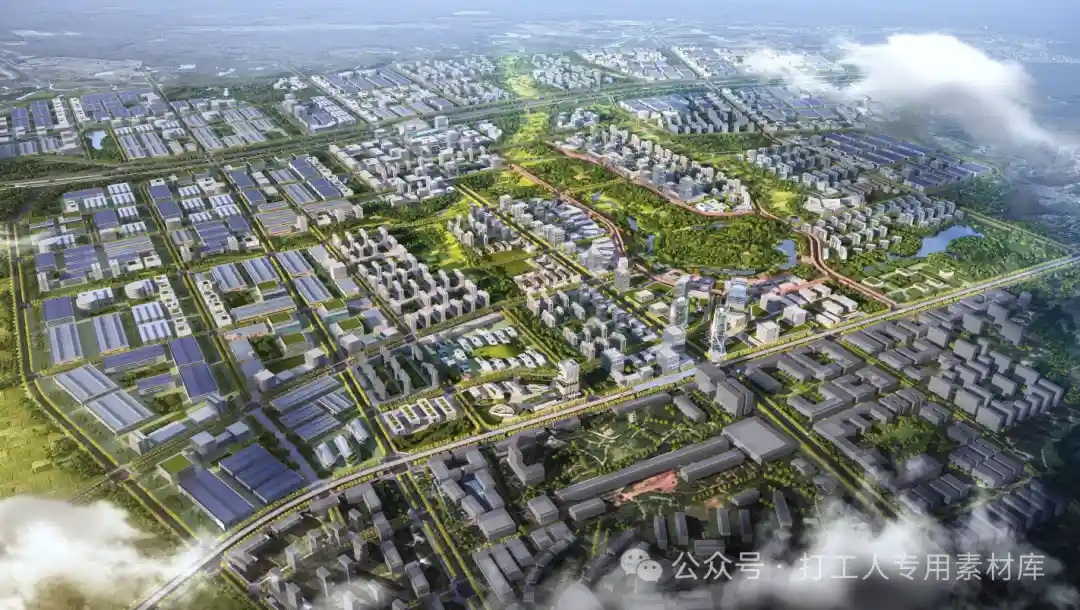 岳阳湘阴金龙先导区城市设计（110P，52M）【WB1135】