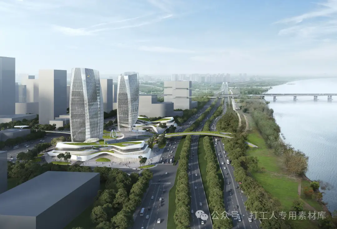 武汉长江新区创新发展中心建筑设计方案（87P，167M）【WB1066】